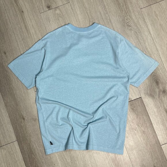 BNWT Afends - Coasting - Hemp Men's Blue Retro Fit T-Shirt - Size Medium - Picture 2 of 14